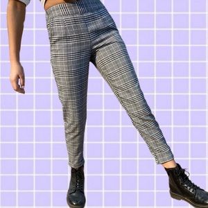 Forever 21 girls checkered pants